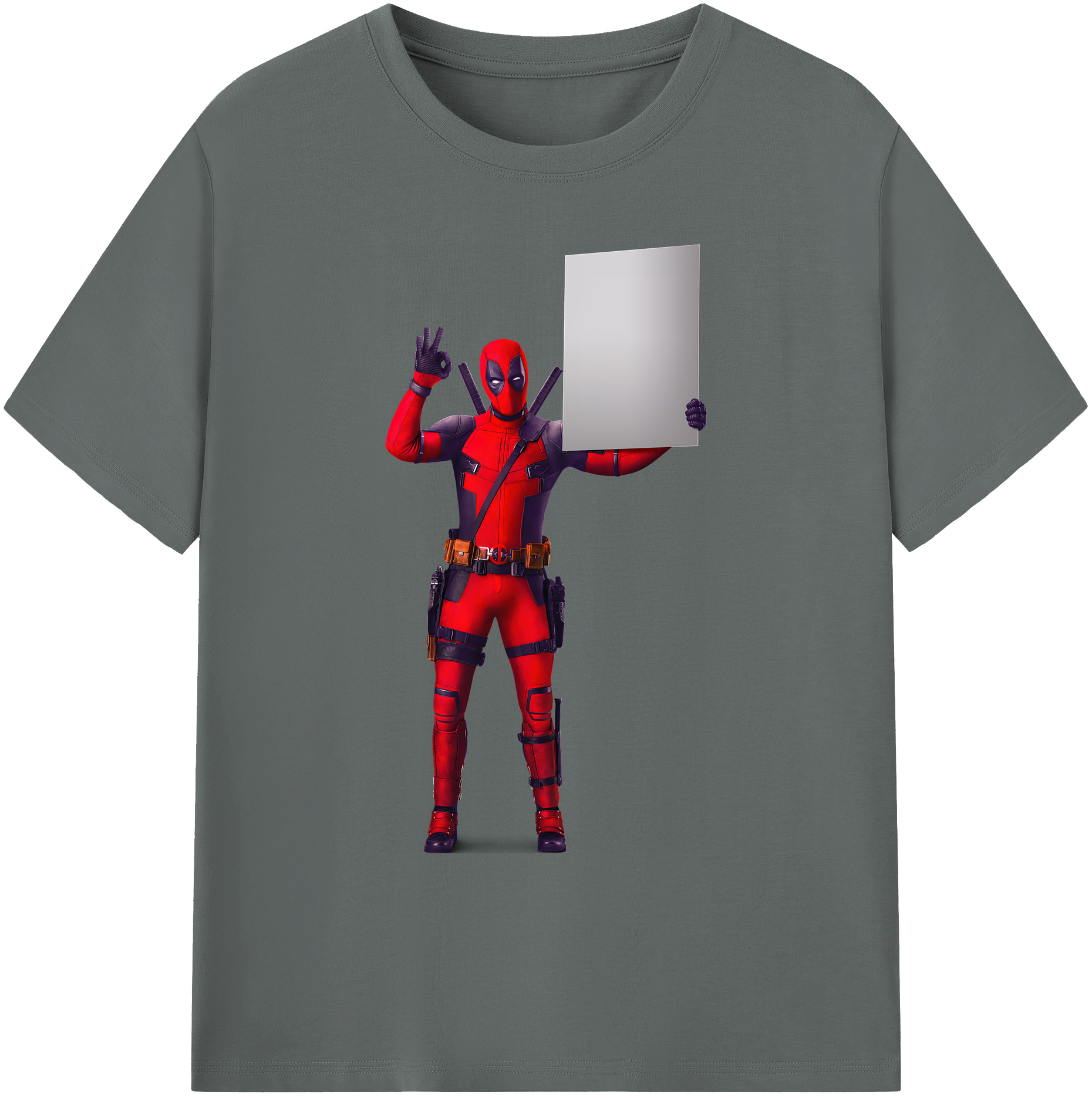 （画像用） Deadpool デッドプール 綿100％ メンズ半袖Tシャツ｜肌触りやわらか＆通気性